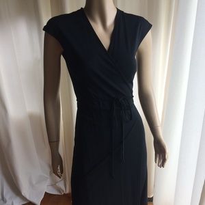Black Wrap Dress